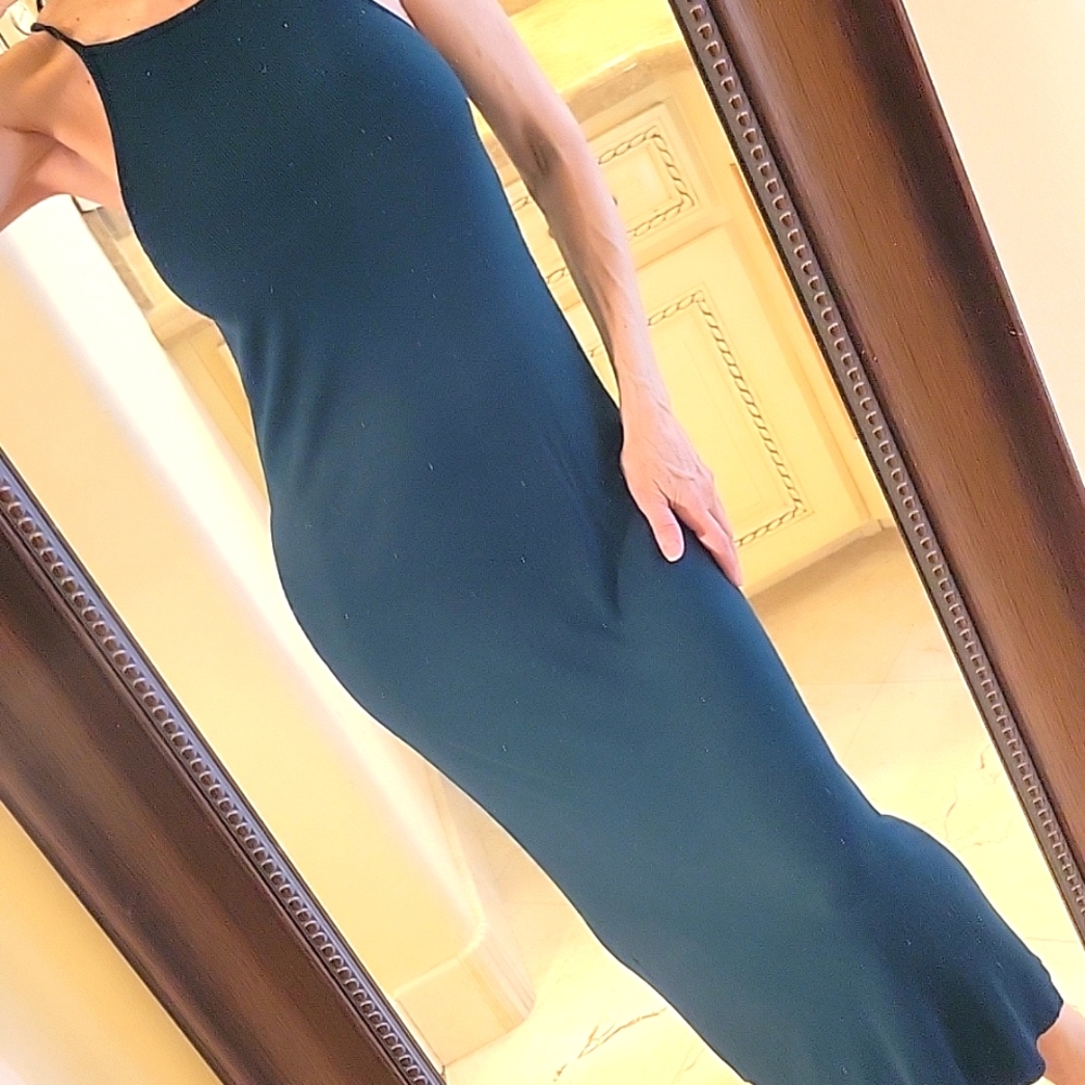 Forever 21 Rich Team Cami Micro-Ribbed Maxi Dress, M - Picture 2 of 16